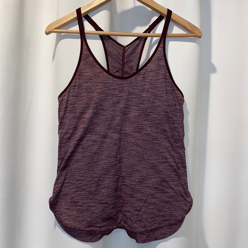 Lululemon Bordeux Racerback Tank
